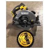 DEWALT FLEXVOLT 60V MAX Cordless Brushless 7-1/4 in. Circular Saw with Brake (Tool Only)  Customer Returns See Picture
