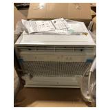 LG 6,000 BTU 115-Volt Window Air Conditioner Cools 250 sq. ft with Remote in White  Customer Returns See Picture