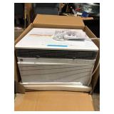GE 18,300 BTU 230/208V Window Air Conditioner Cools 1000 Sq. Ft. with ENERGY STAR,Wi-Fi and Remote in White   Customer Returns See Picture