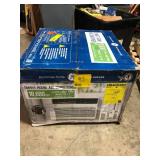 GE 18,300 BTU 230/208V Window Air Conditioner Cools 1000 Sq. Ft. with ENERGY STAR,Wi-Fi and Remote in White   Customer Returns See Picture
