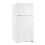 Vissani 18 cu. ft. Top Freezer Refrigerator DOE in White    Customer Returns See Picture