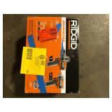 RIDGID 18V Brushless Cordless 2-Tool Combo Kit with Hammer Drill, Impact Driver, (2) Batteries, Charger, and Bag Customer Returns See Picture