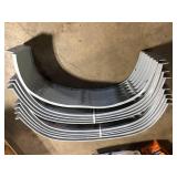 Lot of SHAPE PRODUCTS 37 in. W x 12 in. D x 12 in. H Straight Plastic Area Window Well Customer Returns See Picture