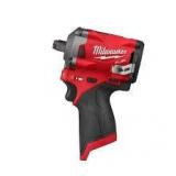 Milwaukee M12 FUEL 12V Lithium-Ion Brushless Cordless Stubby 1/2 in. Impact Wrench (Tool-Only) Customer Returns See Pictures