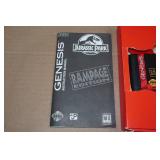 Sega Genesis Game -Jurassic Park Rampage Edition