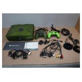 Microsoft Xbox Original Halo Special Edition Green Gaming Console and Accessories