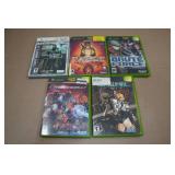 *5* Xbox Games -Fable, Brute Force, Mechassault, Splinter Cell