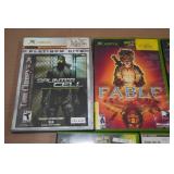 *5* Xbox Games -Fable, Brute Force, Mechassault, Splinter Cell