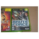 *5* Xbox Games -Fable, Brute Force, Mechassault, Splinter Cell