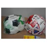 *4* Biggz Soccer Balls with Inflator