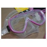 Cressi Adult Palau Fin Snorkel Set -Fin Size XS-S, Pink