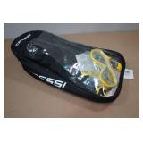 Cressi Adult Palau Fin Snorkel Set -Fin Size L/XL, Blue