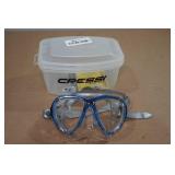 Cressi Big Eyes Evolution Mask -Clear/Blue/Black