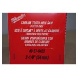 Milwaukee 2-1/8" Carbide Tooth Hole Saw -Cutter Only