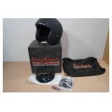 Daytona DOT Daytona Cruiser Motorcycle Helmet -3XL, Dull Black