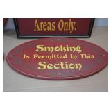 *4* Wooden Tavern Rules Sign