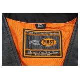 First Manufacturing Leather Vest -XXL