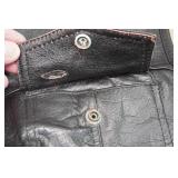 Vance Leather Vest -Size 46