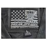 USA Bikers Dream Apparel Vest -Size Large