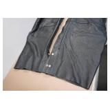 Adjustable Waist Leather Chaps