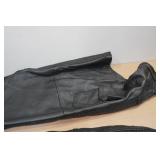 Adjustable Waist Leather Chaps