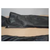 Adjustable Waist Leather Chaps