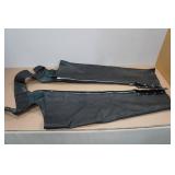 Adjustable Waist Leather Chaps