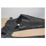 Adjustable Waist Leather Chaps