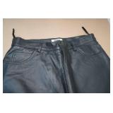 Leather Pants -Size 12