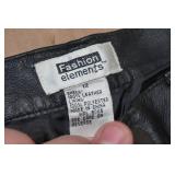 Leather Pants -Size 12