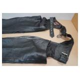 Leather Chaps -Size Small