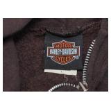 Harley Davidson Zip-Up Hoodie -Large