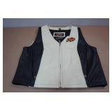 Harley Davidson Leather Vest -Large