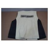 Harley Davidson Leather Vest -Large