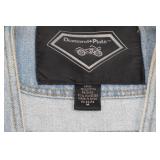 Diamond Plate Jean Vest -Medium