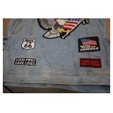 Diamond Plate Jean Vest -Medium