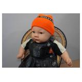 Decorative Harley Davidson Doll with Chair