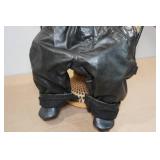 Decorative Harley Davidson Doll with Chair