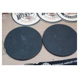 Assorted Harley Davidson -Beer Bucket, Mug, Boot Mark Remover, Coasters