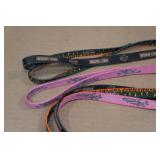 3 Harley Davidson Dog Leashes with Bandana and Collar