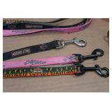 3 Harley Davidson Dog Leashes with Bandana and Collar