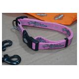 3 Harley Davidson Dog Leashes with Bandana and Collar