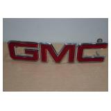 Red & Chrome GMC Emblem with 4 Chrysler & Dodge Van Head Rests