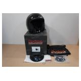 Daytona DOT Daytona Cruiser Motorcycle Helmet -Large, Hi-Gloss Black