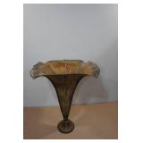 Indoor/Outdoor Metal Plant Ornate Vase