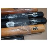 Signed Minnesota Twins Bats - Guerrier, Tiffee, Bartlett, Cuddyer