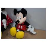 Disney Mickey & Minnie Mouse Plush Dolls