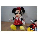 Disney Mickey & Minnie Mouse Plush Dolls