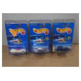 *3* Hot Wheels Cadillac Cars