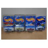*4* Hot Wheels Muscle Cars - T Bird, Chevelle, Chevy Impala